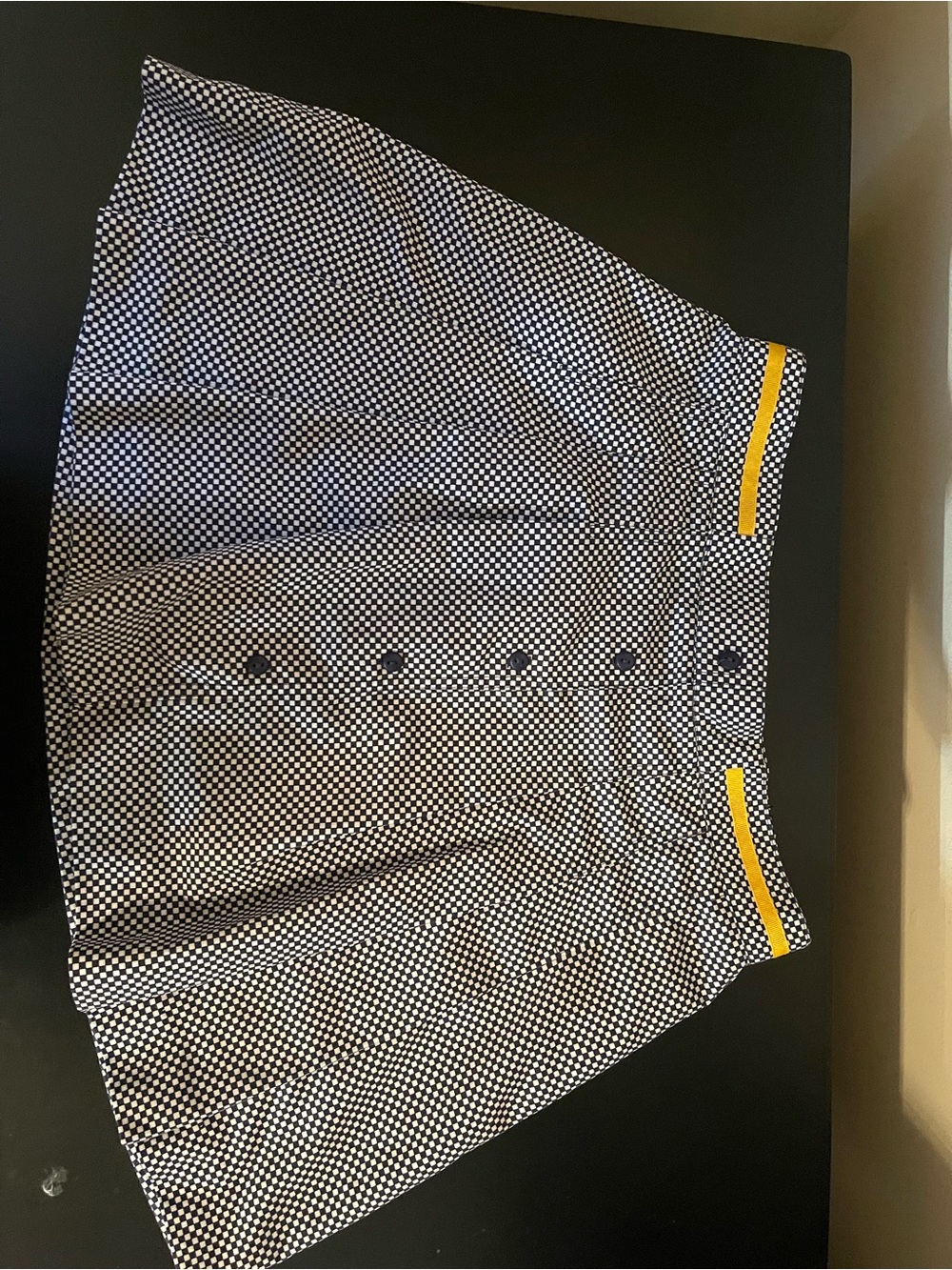 Feminine preppy a-line skirt